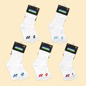 요넥스 249SN007F-5PAIR 여자 중목 스포츠양말 5켤레 세트