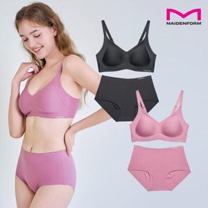 [메이든폼] 더블 서포트핏 브라팬티 4종세트 택1