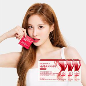 서현 빨간포 다이어트 버닝올로지 디데이 30일분 (10포X3박스)