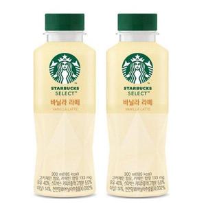 갤러리아_스타벅스 셀렉트 바닐라라떼 300mlx12펫
