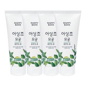 [해피바스]해피바스 어성초 모공 클렌징폼 200g x4