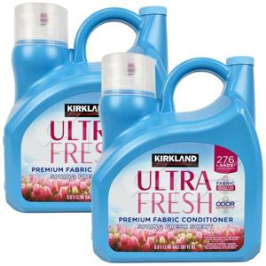 커클랜드 울트라프레쉬 고농축 섬유유연제 스프링프레쉬 5.5L 2개