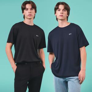 25SS 올라운드 남성 PK라운드 티셔츠 1+1 네이비+블랙
