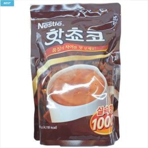 네슬레 핫초코 1000g 실속형 리필팩 분말 대용량 코코아 가정용 홈카페 업소 카페