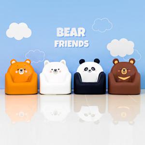 [롯데온 비밀쿠폰] 뒹굴러 키즈소파 베어프렌즈 4color / 아기쇼파 / 유아쇼파