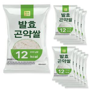 100g당 6kcal 발효곤약쌀 200g 10개, 20개, 30개