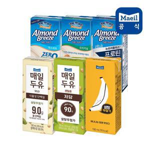 가볍게 아몬드브리즈 6종 48팩 골라담기 外 피크닉/매일두유