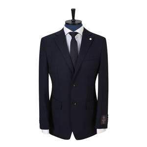 24S/S 이태리수입 제브릭 다크네이비 피크드 남자 정장 슈트 PIJ2300
