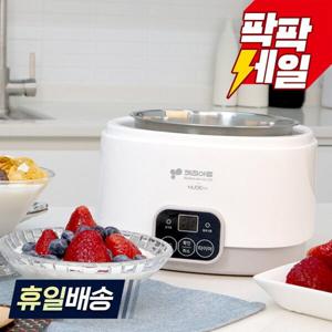 [키친아트(가전)] 키친아트 1L 대용량 스테인레스 PTC 요거트메이커 KY-2081WS / 막걸리 청국장제조