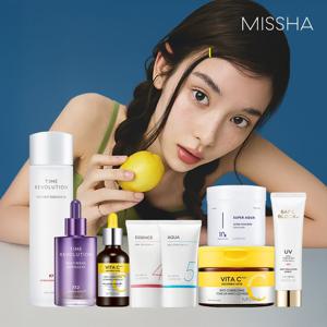 [미샤] 에프터바캉스 브랜드위크 UP TO 1+1 최대 15+5%추가할인