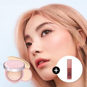 핏팅 메쉬 쿠션(본품+리필) (증)미니 틴트(랜덤)
