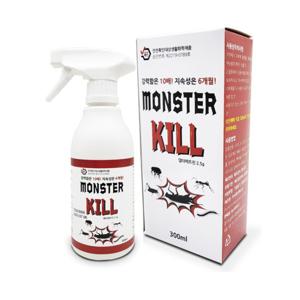 몬스터킬 300ml 지네 퇴치 돈벌레 약 노래기 퇴치제 그리마 초파리 날파리 살충제 트랩 벌레 판데스