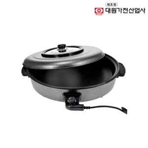 대원가전산업사 전기팬 피자팬 DW-1400(마블코팅) 원형팬 전기그릴