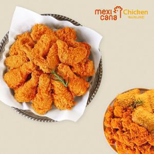[최대25%할인] 멕시카나 인기메뉴 4종 치킨+콜라1.25 SET