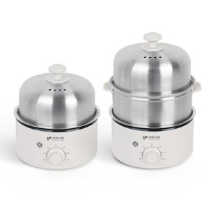 키친아트 풀스텐 계란찜기/2단/타이머 KA-8125C2