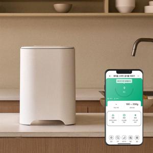 헤이홈 스마트 AI 음식물 처리기 가정용 자동 세척 건조기 분쇄기 IoT 앱연동 원격제어