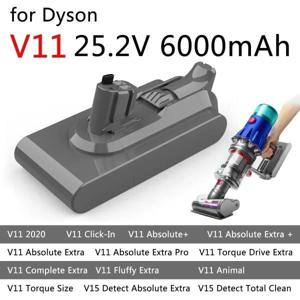 다이슨 V15 SV15 6000mAh 25.2V 배터리 V11 푹신한