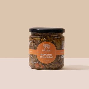 디비나 머풀레타 지중해 올리브 비건 자연식 샐러드 370g(13oz) 1개