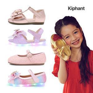 [키펀트]여아구두 여아샌들 레인부츠 LED 젤리슈즈 아쿠아슈즈