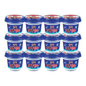 찰떡 일품 팥빙수 아이스크림 240ml X12개