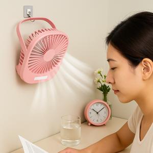아기방 벽걸이 선풍기 무선 미니 저소음 무타공 가정용 벽부착 선풍기