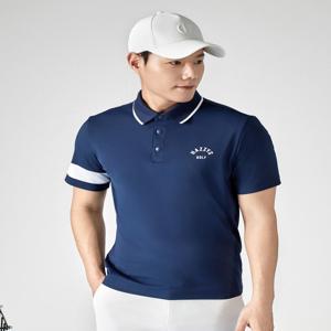 [24SS] [BEST][스테디셀러]라인 그래픽 폴로티셔츠 (NAVY) WPTS4B916N3