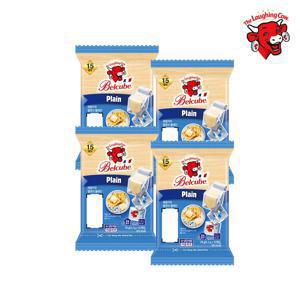 [세모포션치즈 8P 증정] 래핑카우 벨큐브 치즈 15큐브 78g 4팩