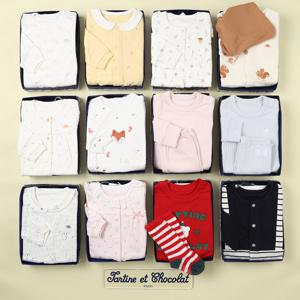 출산50일백일선물세트(유아우주복외세트)TNNXX20000FW-10종