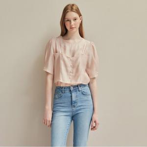 JJ지고트 뷔스티에 레이어 퍼프 블라우스 GR7P0BLP11
