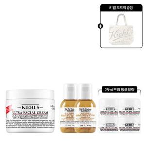 [7] 키엘 수분크림 125ml 세트 (+토트백, 28ml 정품용량, 토너 80ml)
