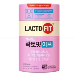 락토핏 이브 유산균 120g 1개