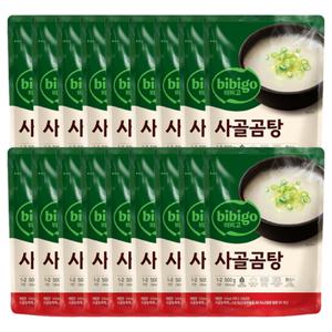 비비고 사골곰탕 국물 500g 18개