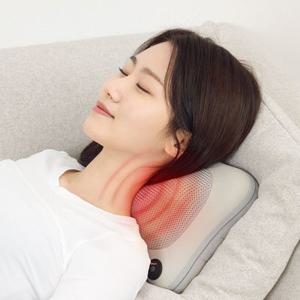 [S] 오아 무선 바디케어 마사지기 전신 목 승모근 어깨 허리 종아리 온열 휴대용 안마기 쿠션