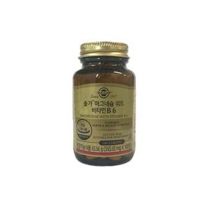 솔가 마그네슘 위드 비타민 B6 555.55mg x 100정 1개