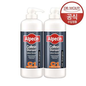 알페신 카페인 샴푸 c1 1,250ml 대용량 2개