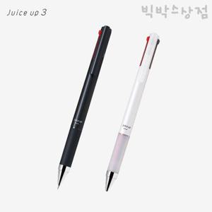 파이롯트 쥬스업 3색 볼펜 0.4 볼펜 1p 멀티펜 노크식볼펜 젤잉크펜 JUICE UP 중성펜 PILOT 단색 흑청적 필기 메모 사무