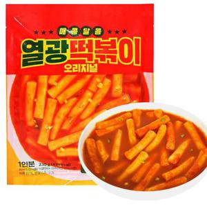 [APP전용] 무꼬뭐꼬 매콤달콤 열광떡볶이 230g 4세트