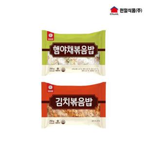 천일 볶음밥 250g*10봉 (햄야채5봉+김치5봉)