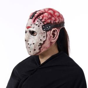 할로윈,가면,파티 Cafele 제이슨 Voorhees 할로윈 무서운 가장 무도회 라텍스 피
