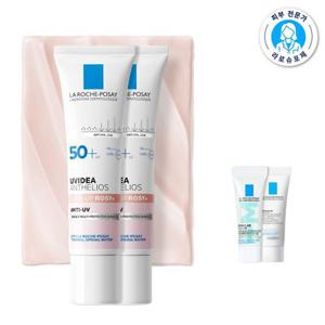 [진정2종키트증정] [라로슈포제] 유비데아 로지 글로우 톤업 선크림 30ml X2