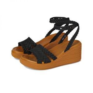 Crocs 크록스 브루클린 앵클 스트랩 웨지 플랫폼 샌들
