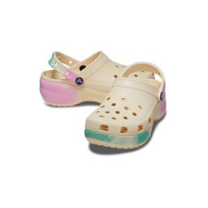 CROCS 여성 CLASSIC PLATFORM OMBRE CLOG W VAM (23SWCL208278)