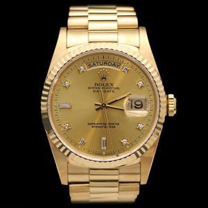(중고명품시계)로렉스 18238 데이데이트 금통 다이아 10P 36mm