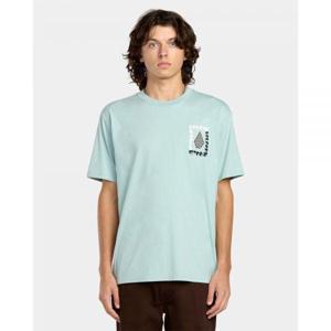 Volcom 볼컴 남성용 코너스톤 티셔츠 - 샴브레이 6748260