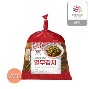 오래오래 맛있는 열무김치 1.5kg*2개