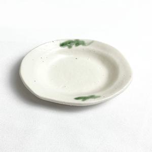 초록 잔물결 종지 (간장종지 소스볼 찬기 반찬 플레이팅)