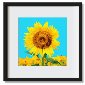 명화그리기 화창한 해바라기 캔버스페인팅 유화그림 직장인취미 DIY