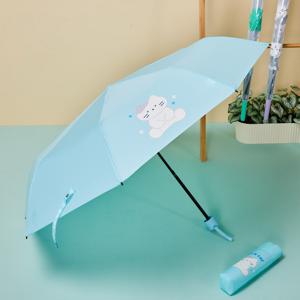 레이니데이 밀크캣 3단 수동우산 블루