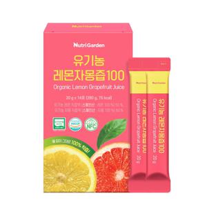 유기농 레몬 자몽즙 100 20gx14포 1박스
