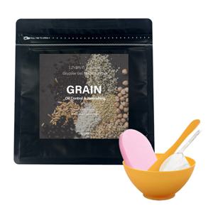 리네추럴 저자극 곡물 유수분밸런스 영양공급 그레인 모델링팩 400g+팩도구3종+클렌징해면